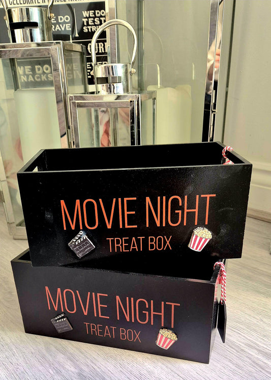 Movie night crate