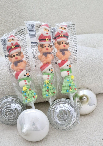 Candy festive mallow stacker - stocking filler- festive mallow lolly