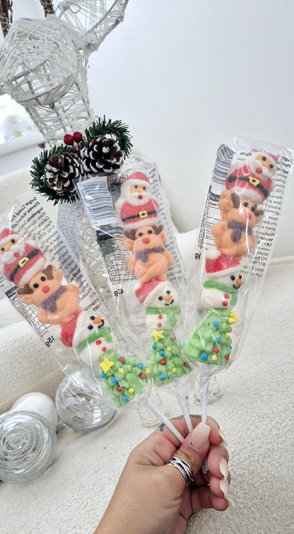 Candy festive mallow stacker - stocking filler- festive mallow lolly