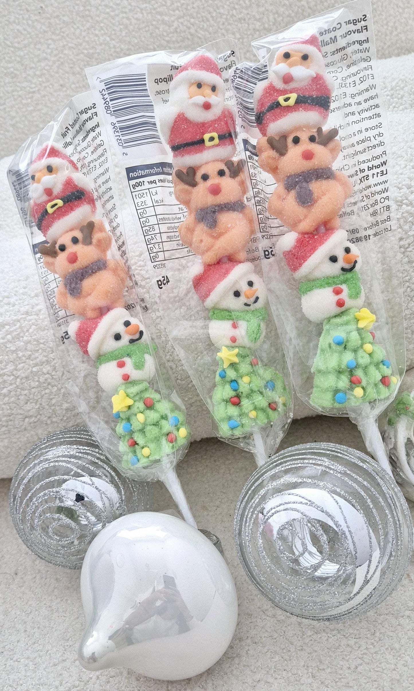 Candy festive mallow stacker - stocking filler- festive mallow lolly