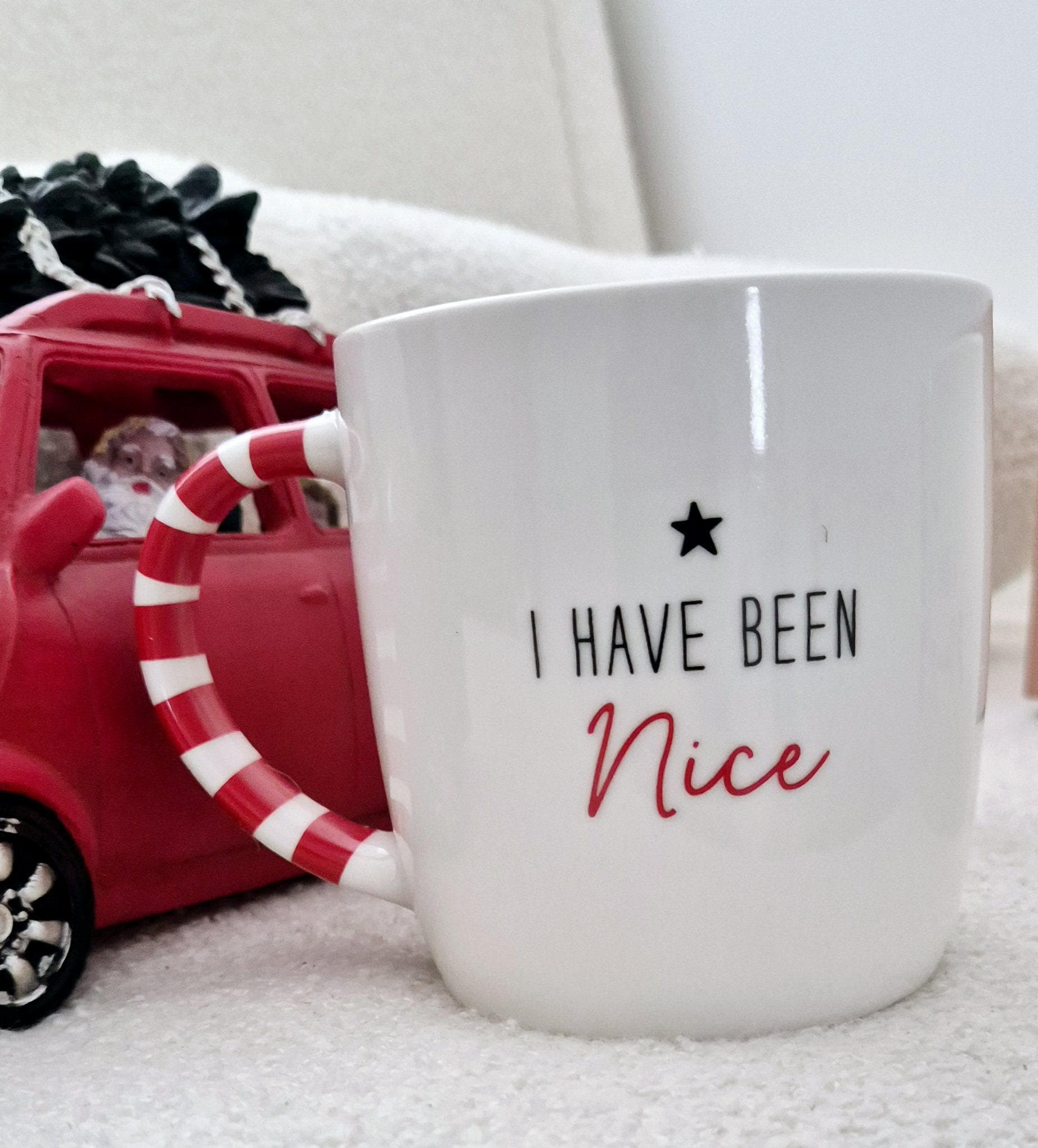 Christmas Naughty and nice mugs - Stocking filler- christmas eve box gift