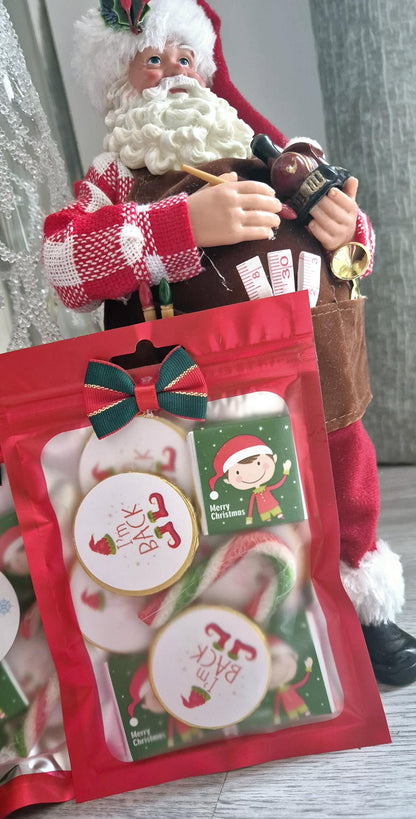 ELF inspired sweet pouches- Prefilled elf sweet bag - stocking filler