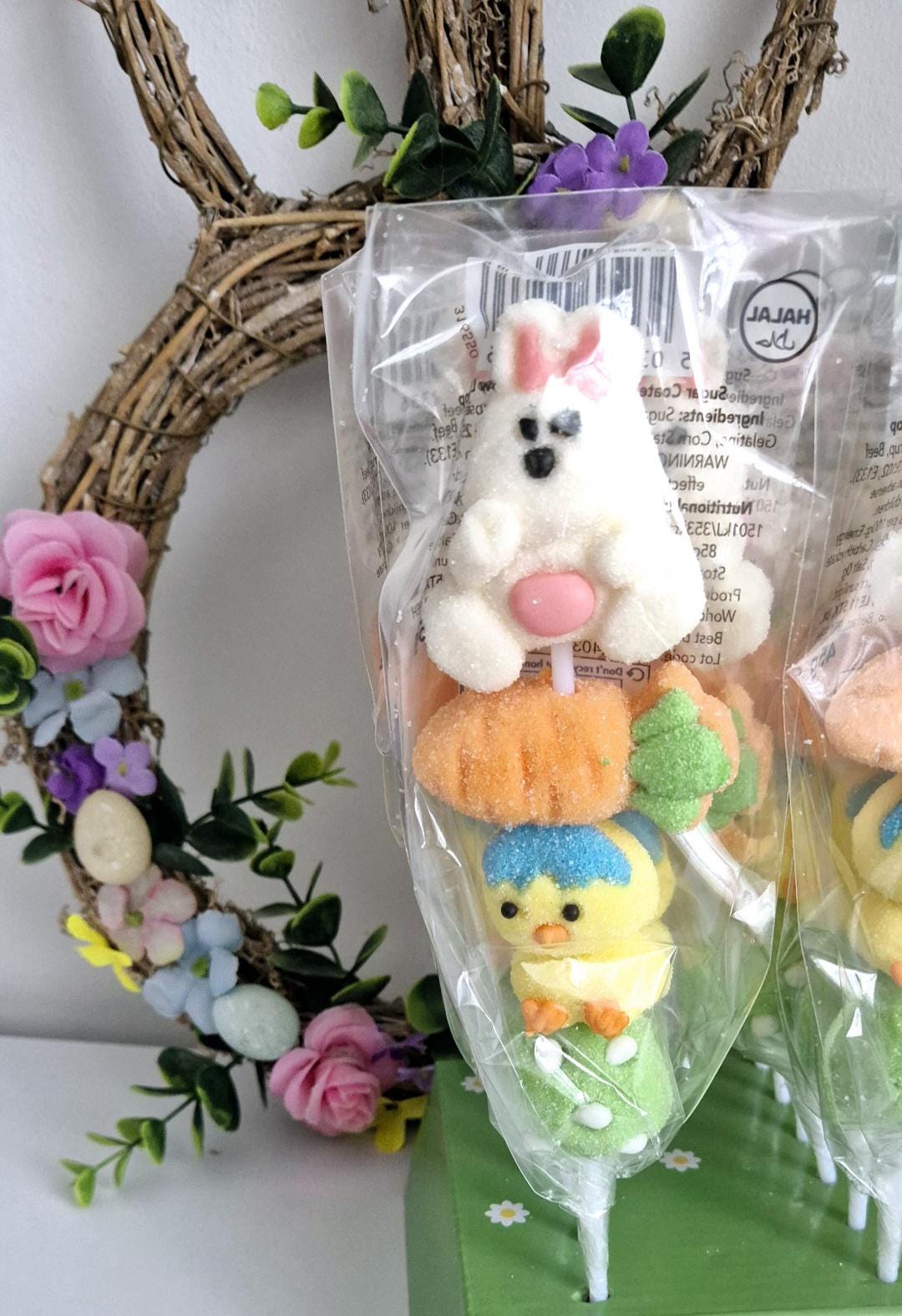 Spring Mallow pops - sweets - Mallow pop