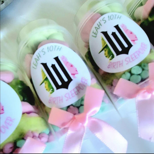 Wicked inspired pushpops - sweets - pushpops -party favours