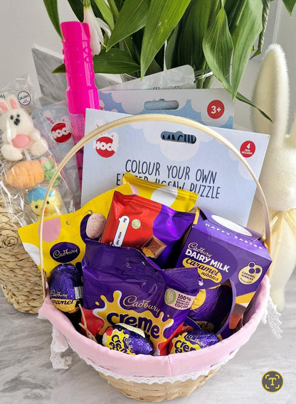 Easter wicker basket - Easter Gift - Easter Chocolate basket - Easter wicker basket