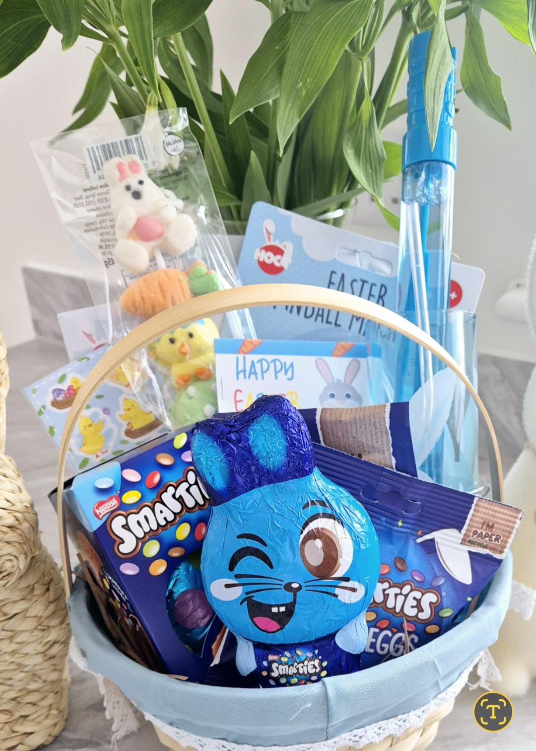 Easter wicker basket - Easter Gift - Easter Chocolate basket - Easter wicker basket