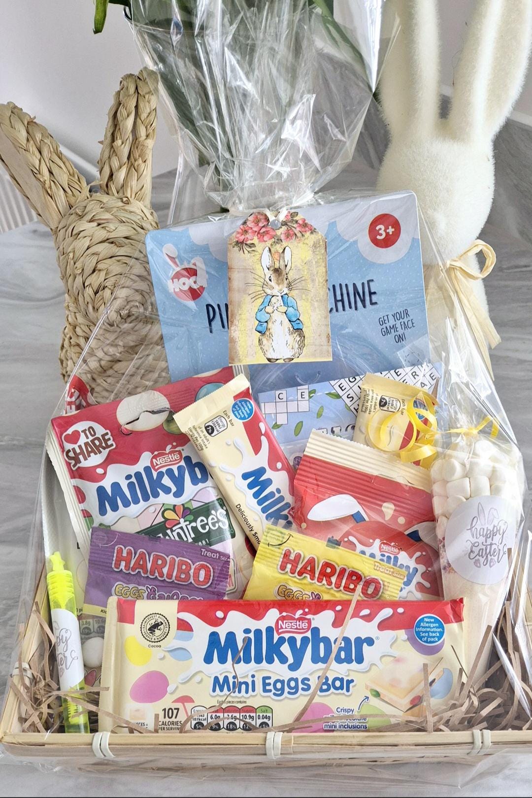 Easter hamper basket - Easter - Easter Gift - Easter basket - Easter treat basket