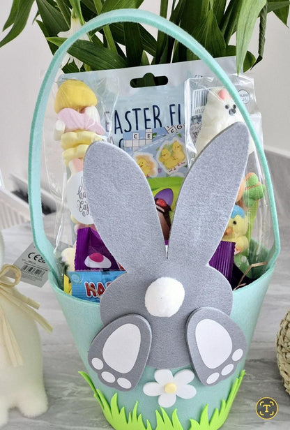 Easter prefilled felt baskets - Easter basket - Easter gift