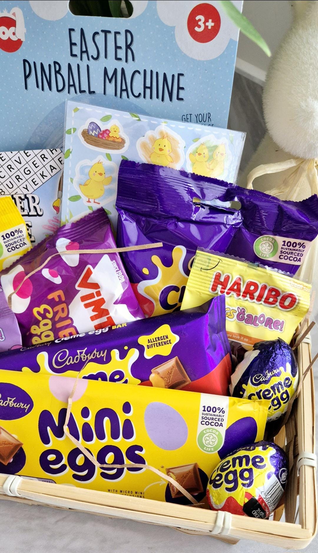 Easter hamper basket - Easter - Easter Gift - Easter basket - Easter treat basket