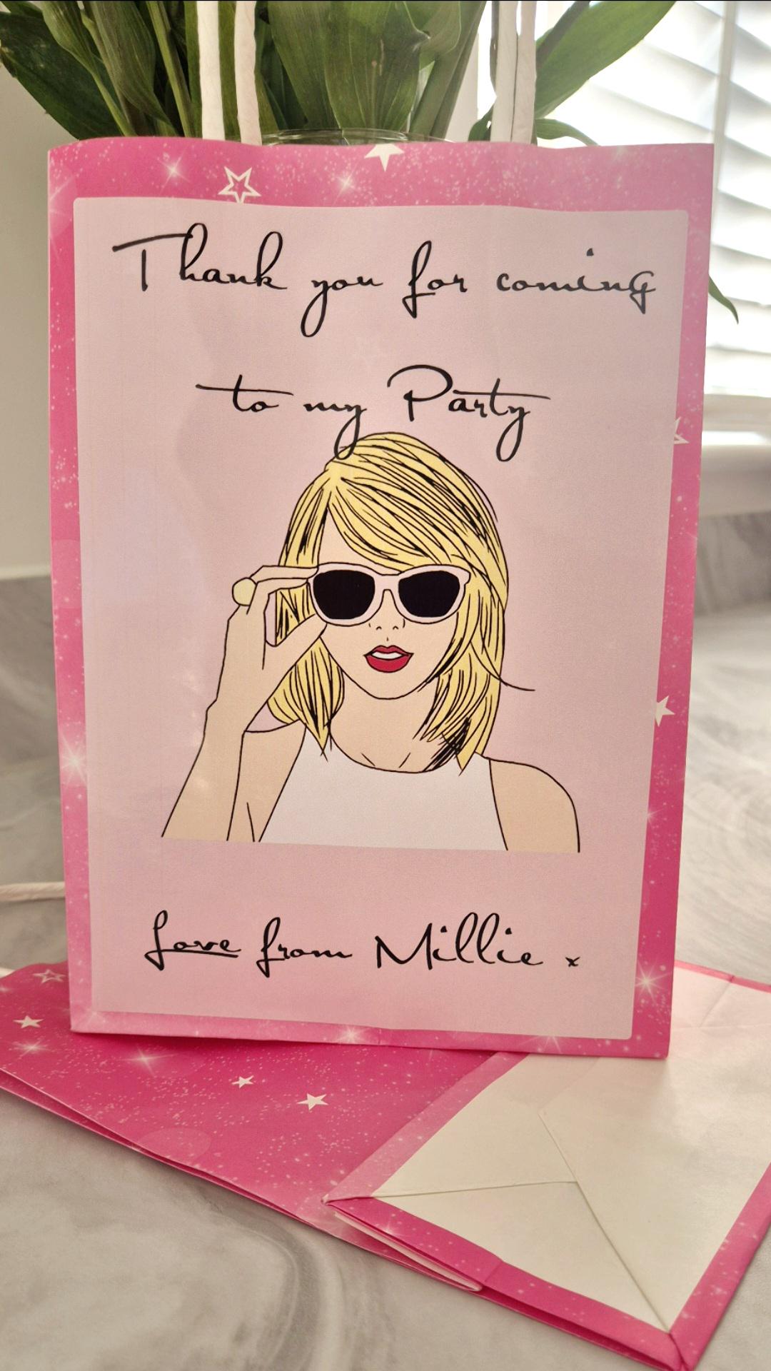 Swiftie- inspired party gift bags - party bags - gift bags